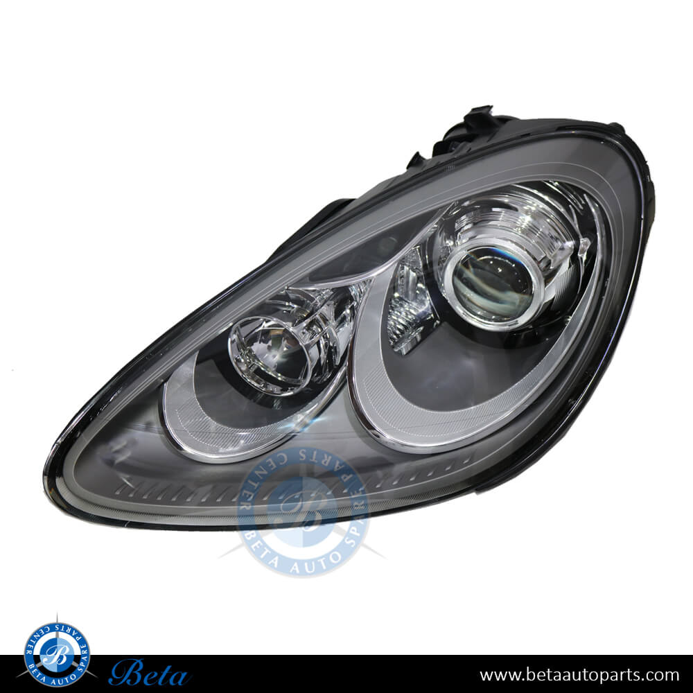 Left Side Headlamp with AFS Silver for Porsche Cayenne 2011-2014 models, Part Number 95863117700 Left Side Headlamp with AFS Silver for Porsche Cayenne 2011-2014 models, Part Number 95863117700